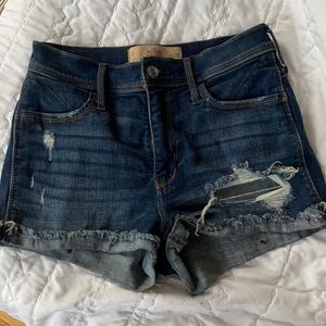 Hollister denim shorts
